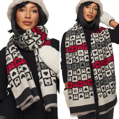 Fashionweek zimní dlouhá šála KARR308