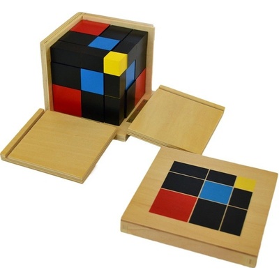 Montessori C241 aritmetická trinomická krychle – Zboží Dáma