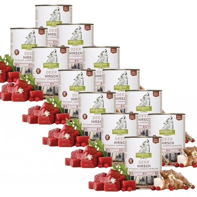 Isegrim Dog Adult Deer with Sunchoke Cowberries & Wild Herbs 12 x 800 g