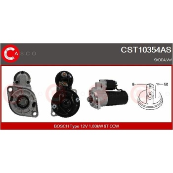 Startér CASCO CST10354AS