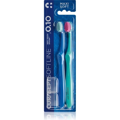 CURASEPT Softline 0.10 Maxi Soft 2Pack четка за зъби 2 бр