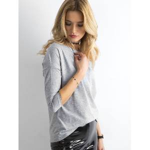 BFG Дамска блуза модел 4661.48P Basic Feel Good цвят сив
