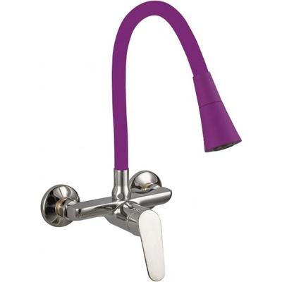 Inter Ceramic Кухненски смесител icf 5108152p 7789 linni purple matt