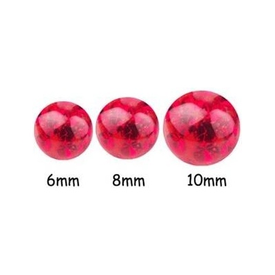 Šperky4U náhradní kulička s krystaly Swarovski závit Siam ND01023-05-R