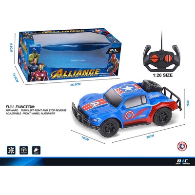 Armtoys ДЖИП РАДИОКОНТРОЛ 4 ПОСОКИ СИН СУПЕРГЕРОЙ