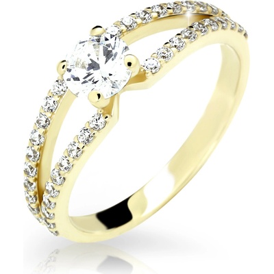 Cutie Jewellery diamonds dámský prsten Z6832 2358 ze zlata s diamanty Žlutá