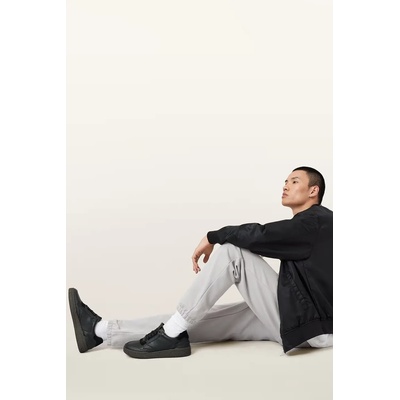 AllSaints Кожени маратонки AllSaints Regan Low Top (M053FB.BLK)