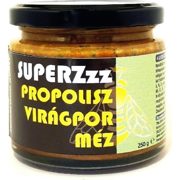 SuperZzz Maďarský Med krémový propolis + pyl 250 g