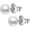 Nubis stříbrné náušnice s perličkami NB-3802