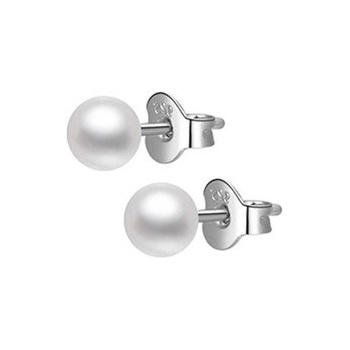 Nubis stříbrné náušnice s perličkami NB-3802