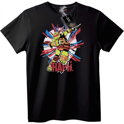 NOONEBRAND Тениска Raphael Ninja Turtles - 2XL, Black