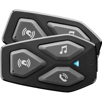 Interphone Хедсет за каска Interphone - UCOM3, 2 броя, черен (14149)