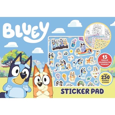 Character samolepkový blok Bluey