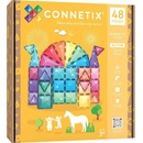 Connetix Glitter Castle se třpytkami 48 ks