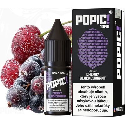 Popič! Salt Cherry Blackcurrant 10 ml 10 mg