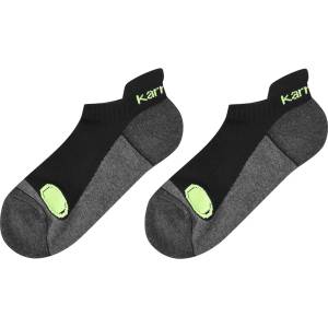 Karrimor Мъжки чорапи Karrimor 2 Pack Running Socks Mens - Black/Fluo - sportihobi - 31,27 лв