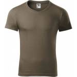 MALFINI Malfini slim fit v-neck 146 / Мъжка тениска с v-образно деколте - армейско зелено m (1462914)