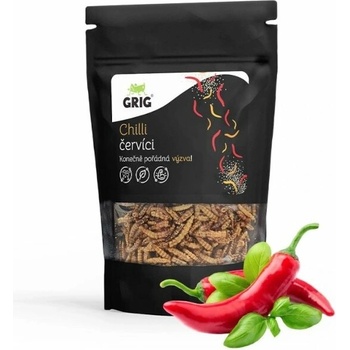 Grig sušenie červíky Chilli 20 g