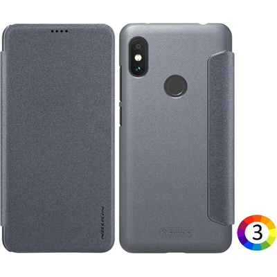 Xiaomi Redmi Note 6 Pro Nillkin Wallet Кожен Калъф и Протектор