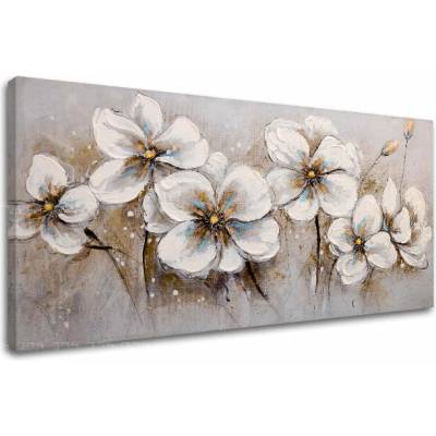 Obraz na plátne KVETY - 80x40 cm