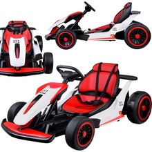 Joko Elektrické Autíčko Motokára Gokart s Funkciou Drift červená