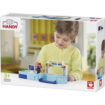 efko Igráček Handy Nádraží s výpravčím a příslušenstvím