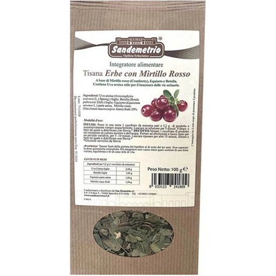 Sandemetrio Bylinný Čaj S Brusnicovým 100 g