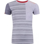 Ortovox Дамско мериносово термобельо Ortovox Women's 185 Rock'N'Wool Short Sleeve Merino base layer - Grey Blend (115-1520-0412)