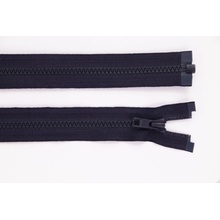 de-park Zip YKK - 65cm - dělitelný - černomodrá - 549
