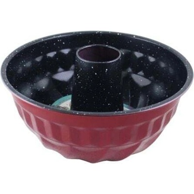 Elekom Форма за печене на кекс ЕК-С05 r, Мраморно незалепващо покритие, 22х11 см (ЕК-С05 r)