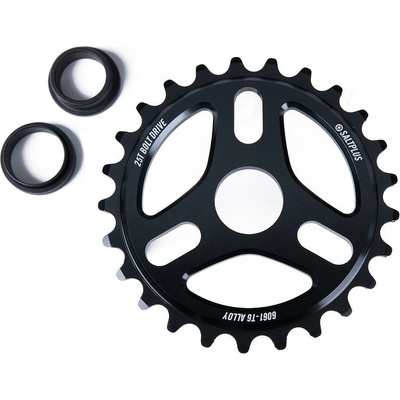 SaltPlus Prevodník BMX SALTPLUS TRIDENT - Čierna, 28T