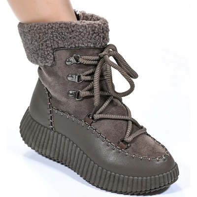 Ежедневни дамски боти W210136 Brown
