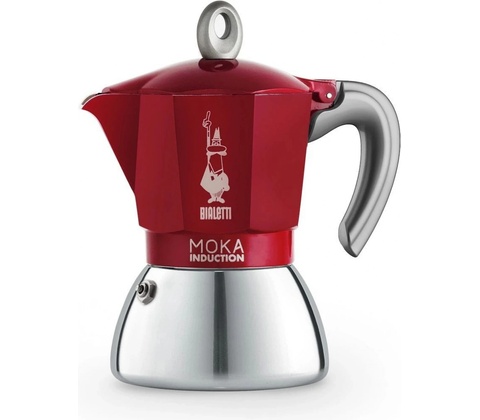Bialetti Moka Induction 6 červená