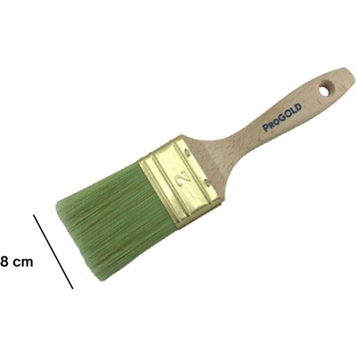 ProGold Plochý štetec Lazur Profi PG 1097 č. 3 (cca. 8 cm)