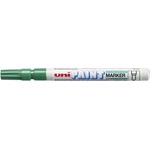 uni Лаков маркер uni px-21 0, 8-1, 2 мм зелен 2upx21z (2upx21z)