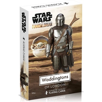 Winning Moves Карти за игра Winning Moves - Waddingtons, Mandalorian Baby Yoda (WM00864)