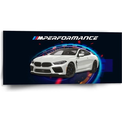 Sablio Obraz MPERFORMANCE Tachometer - 110x50 cm