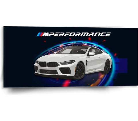 Sablio Obraz MPERFORMANCE Tachometer - 110x50 cm