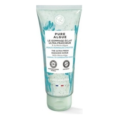 Yves Rocher Pure Algue The Ultra-Fresh Radiance Scrub - Озаряващ ексфолиант 75 мл