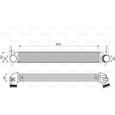 Chladič turba VALEO 818574