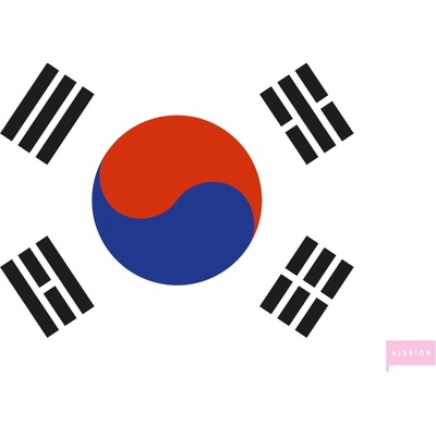 Samolepka Jižní Korea Alerion