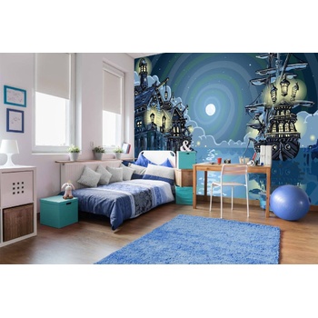 DIMEX ART s. r. o Самозалепваща се флизелинова фототапета пиратски залив 375 x 250 см