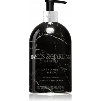 Baylis & Harding tekuté mýdlo na ruce Dark amber & Fig 500 ml