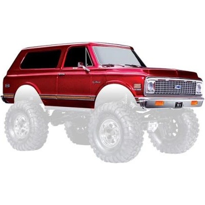 Traxxas каросерия Chevrolet Blazer 1972 пълна червена