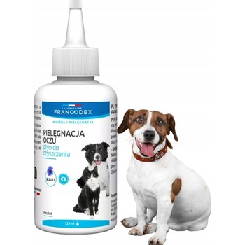 Francodex Kvapalina na výplach očí a uší 125 ml