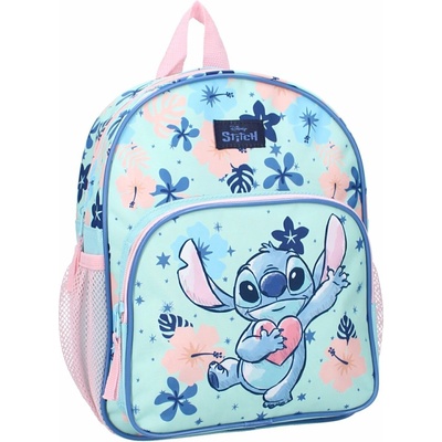 Predškolský viacpriehradkový batoh Vadobag Lilo a Stitch malý, viacfarebný
