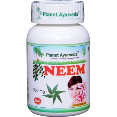 Planet Ayurveda Neem extrakt 10:1 500 mg 60 kapslí