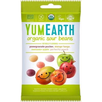 YumEarth BIO Kyselé želé Mix příchutí 50 g