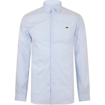 Image 1 of Lacoste Men's Long-Sleeve Oxford Shirt - Blue J2G