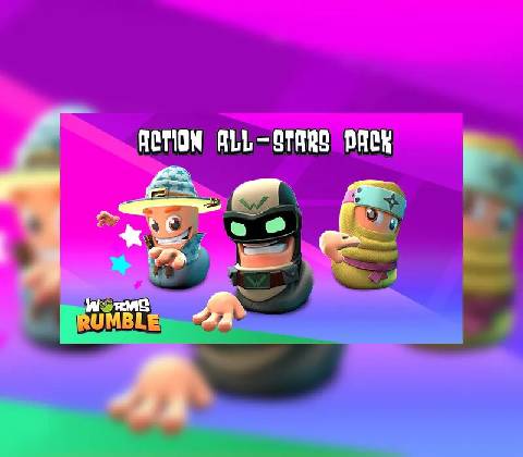 Worms Rumble - Action All-Stars Pack